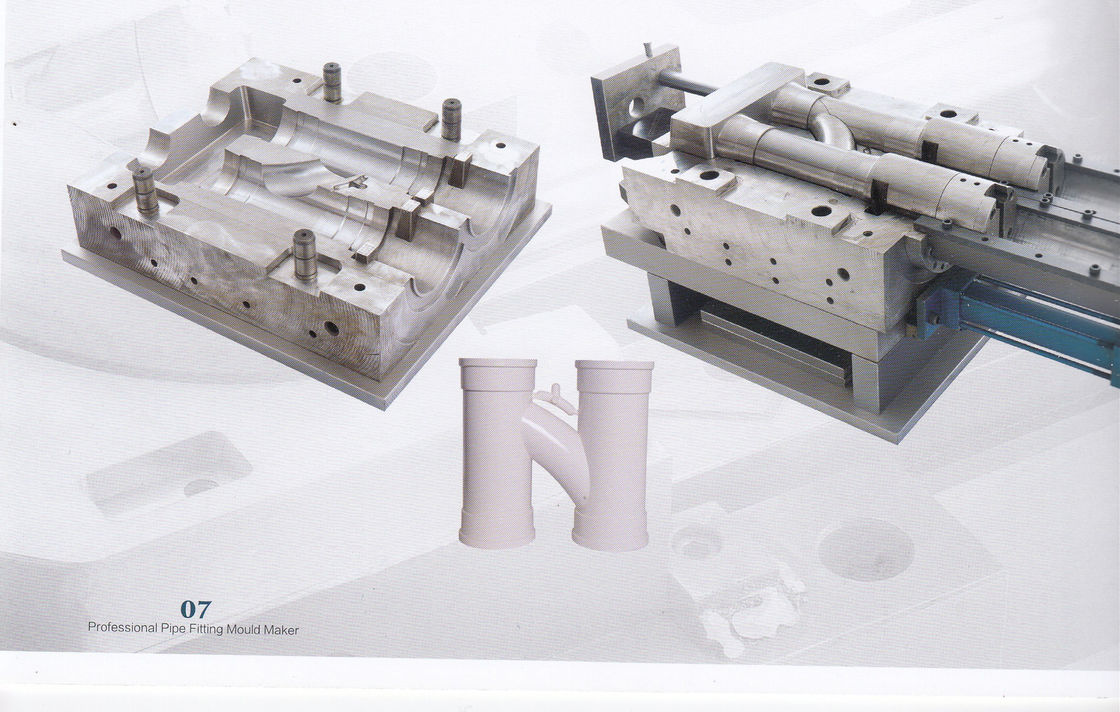 White Color Oxygen Concentrator Parts PVC Drainage Pipe Fitting Mould